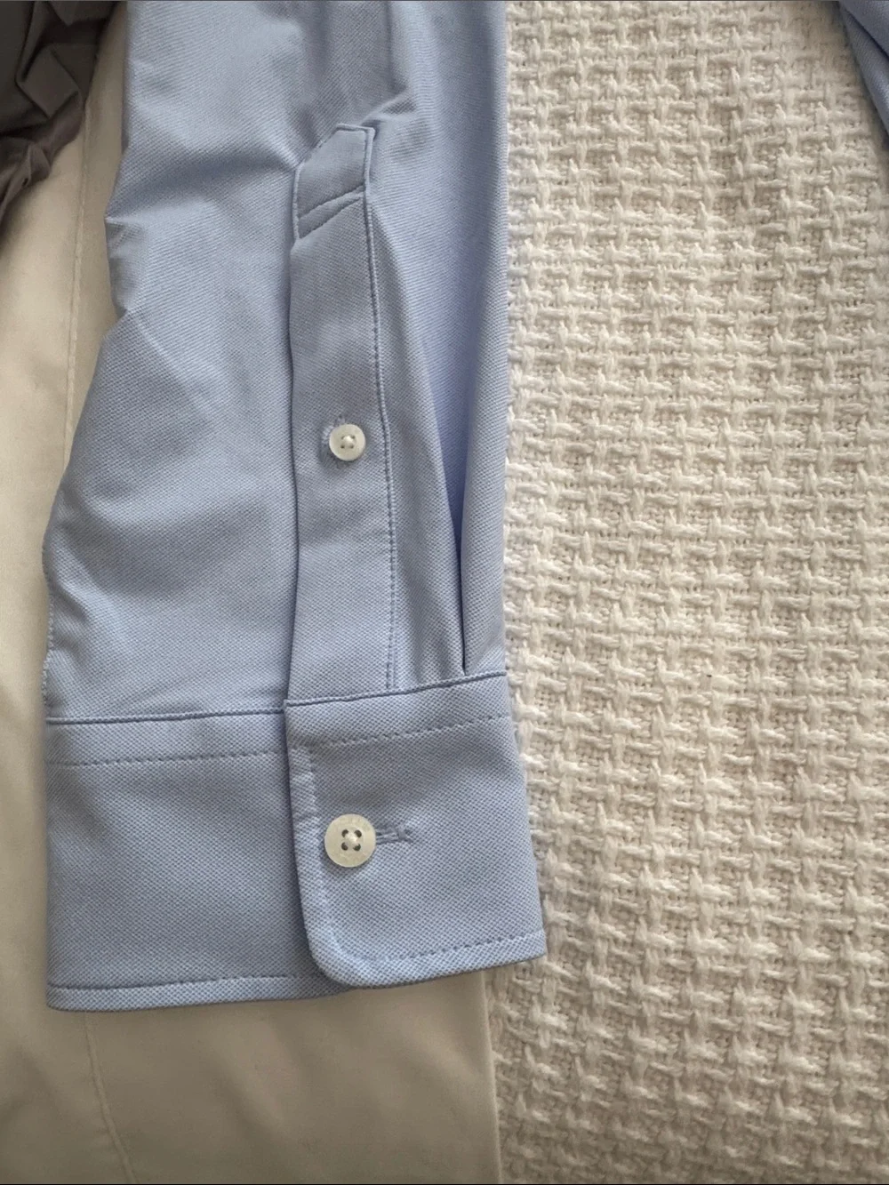 J. Crew Performance Light Blue Men's Dress Shirt
